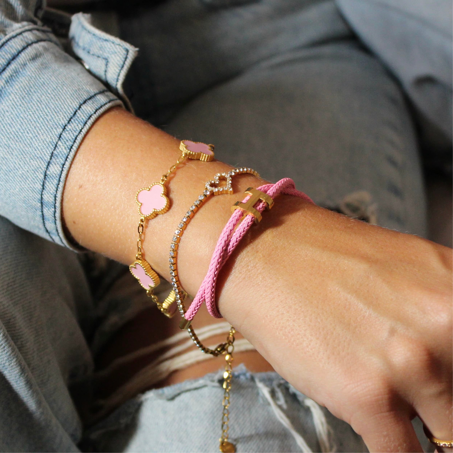 Fortuna (klein) Armband Gold
