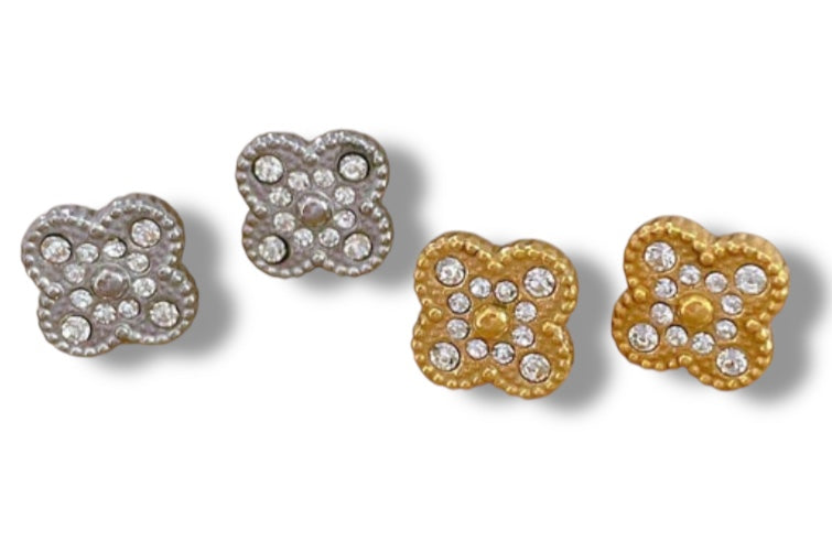 Fortuna Gold/Silber Ohrring