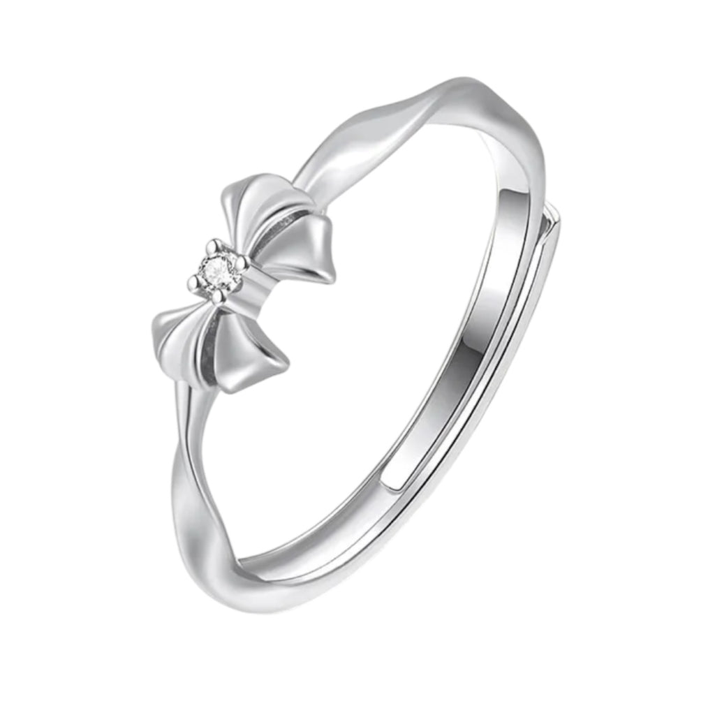 Ribbon Ring 925 Silber (verstellbar)