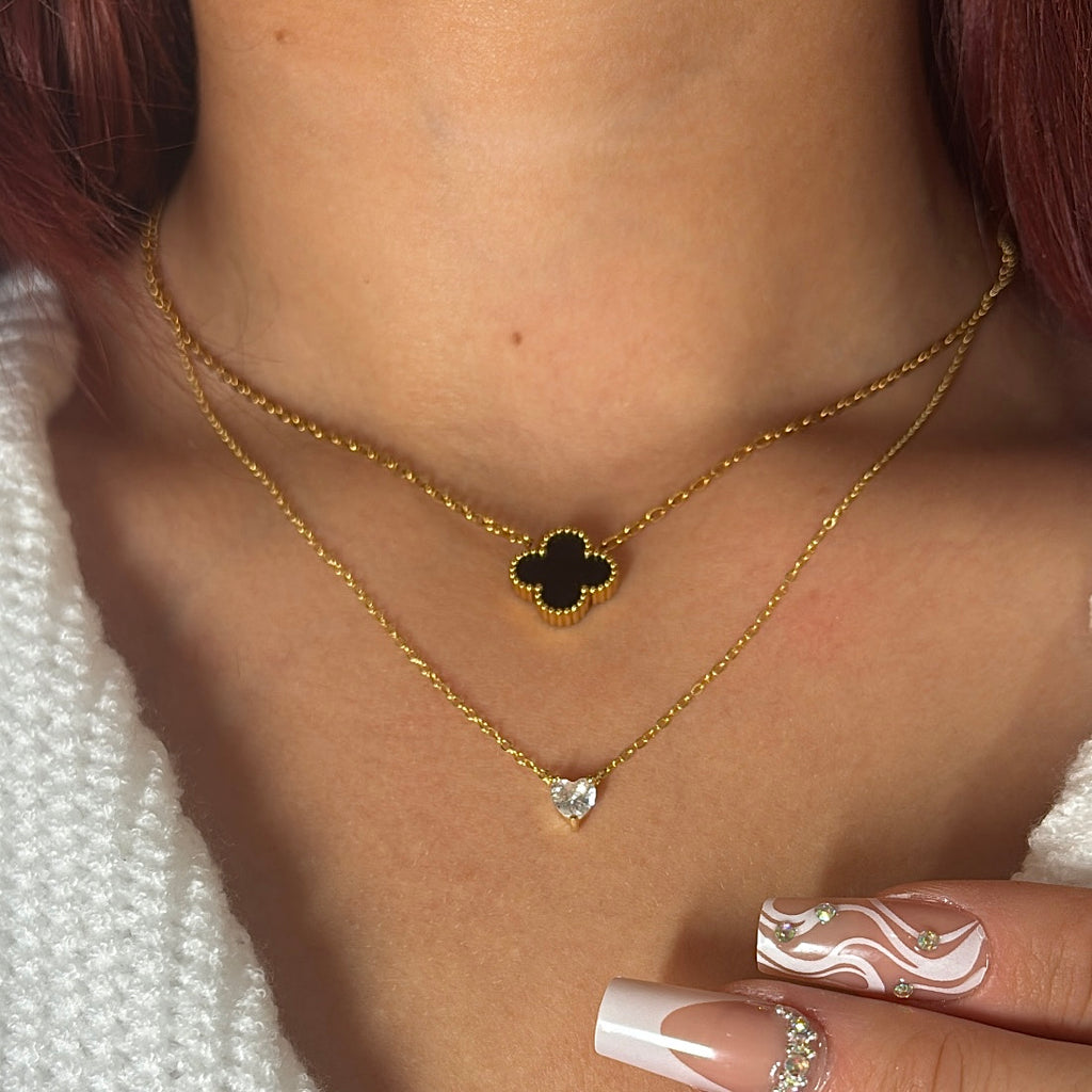 Cuore Halskette 925 Silber