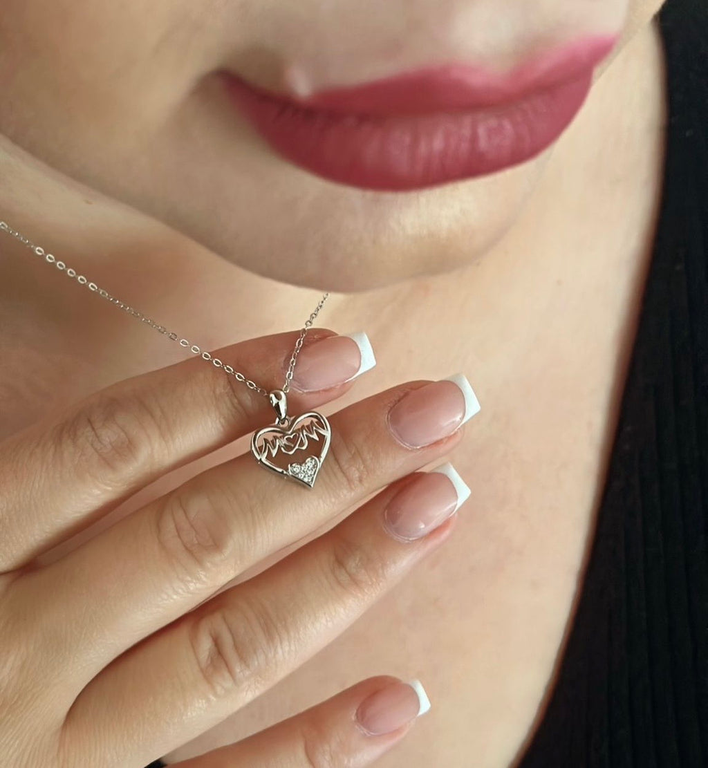 Mom Halslette 925 Silber