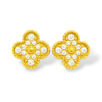 Fortuna Gold/Silber Ohrring