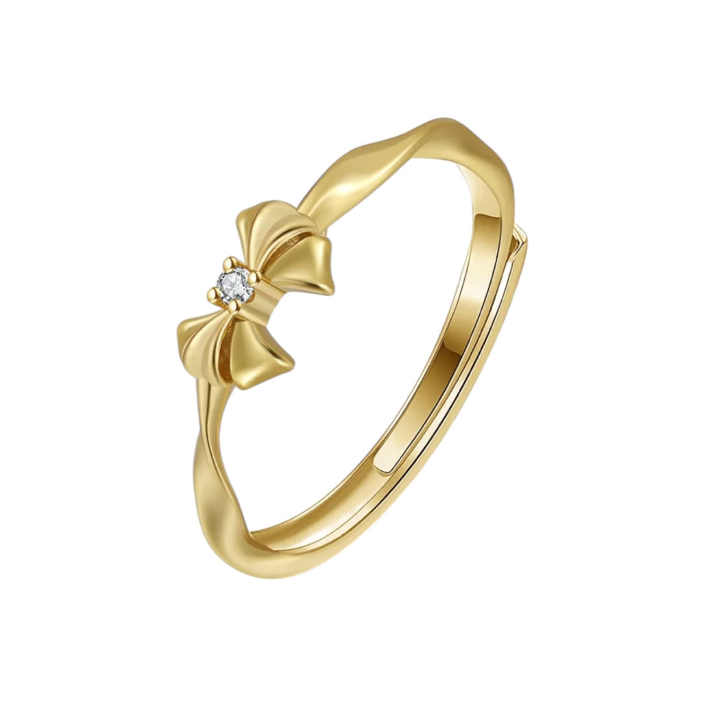 Ribbon Ring 925 Silber (verstellbar)