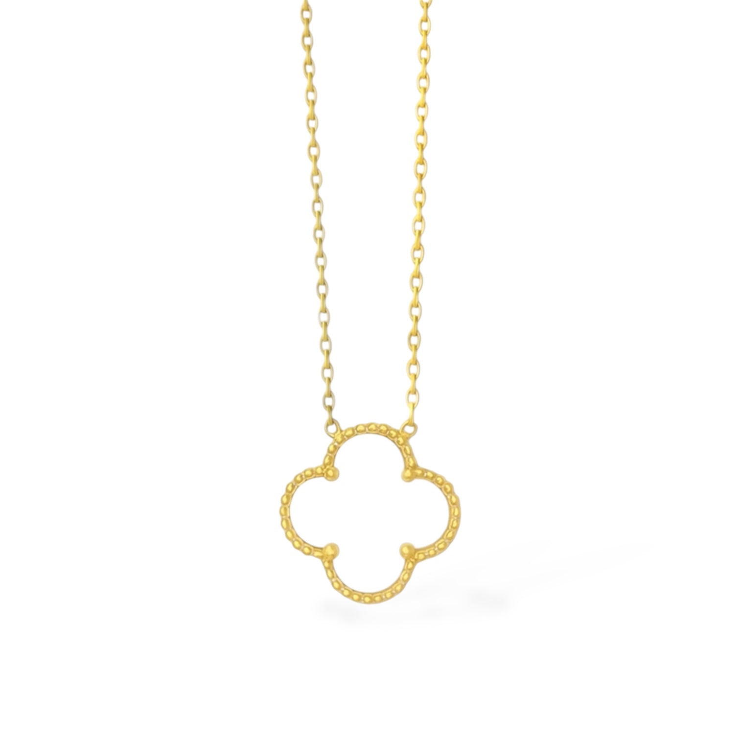 Fortuna Halskette Gold Stanless Steel