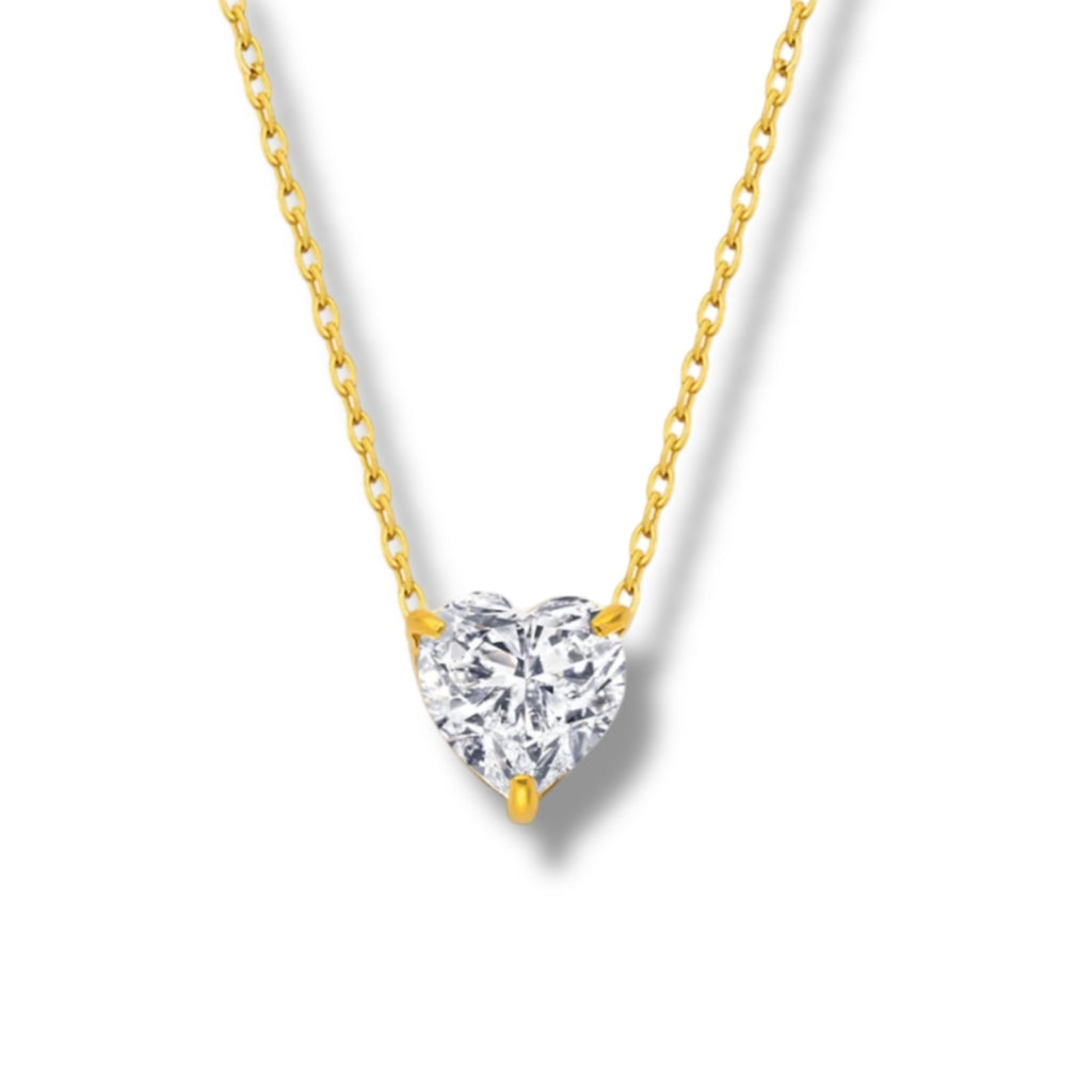 Cuore Halskette 925 Silber