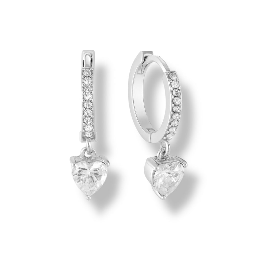 Diamond Heart Ohrringe