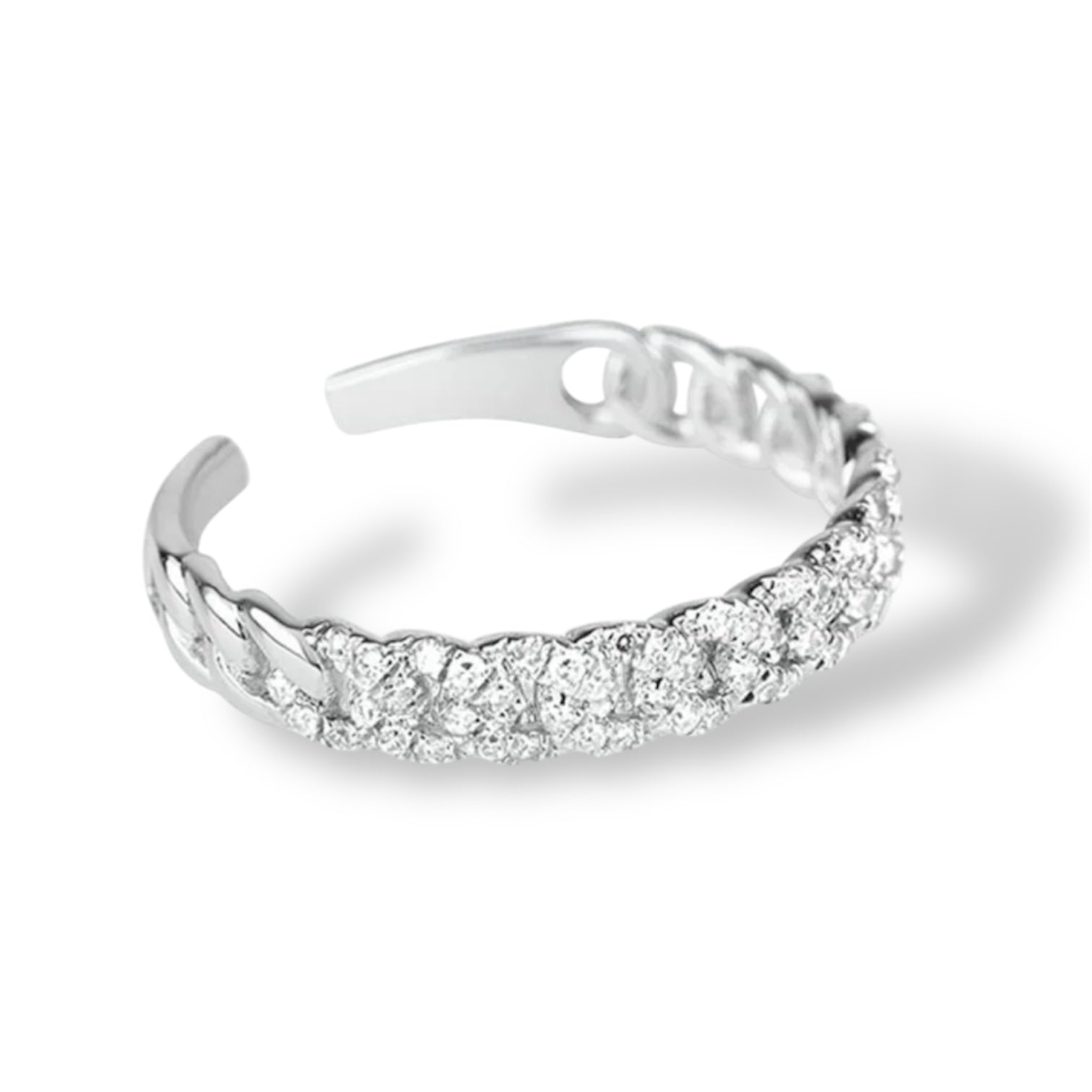 Nella Ring 925 Silber (verstellbare Größe)